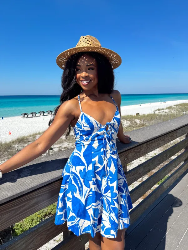 Tropical Spotlight Mini Dress made by Dress Forum
