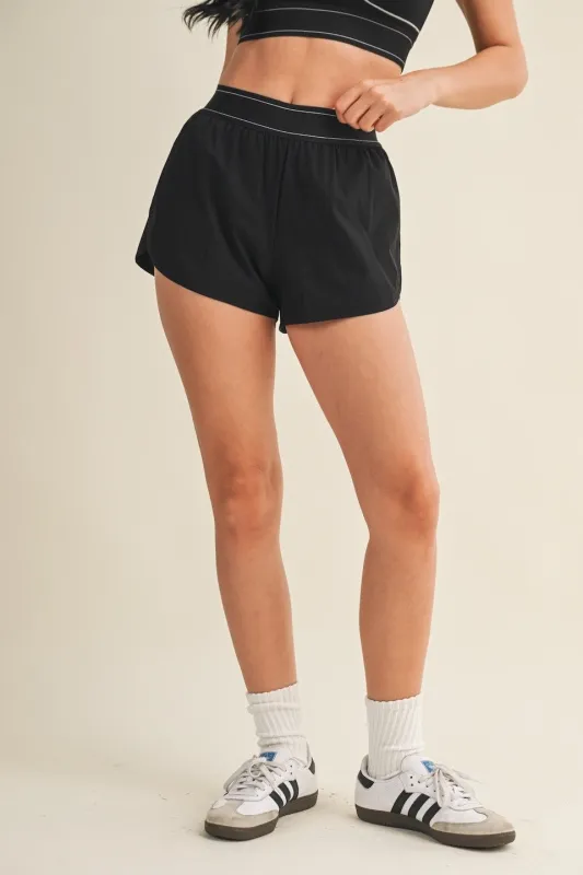 Sporty Babe Elastic Shorts made by Kimberly C