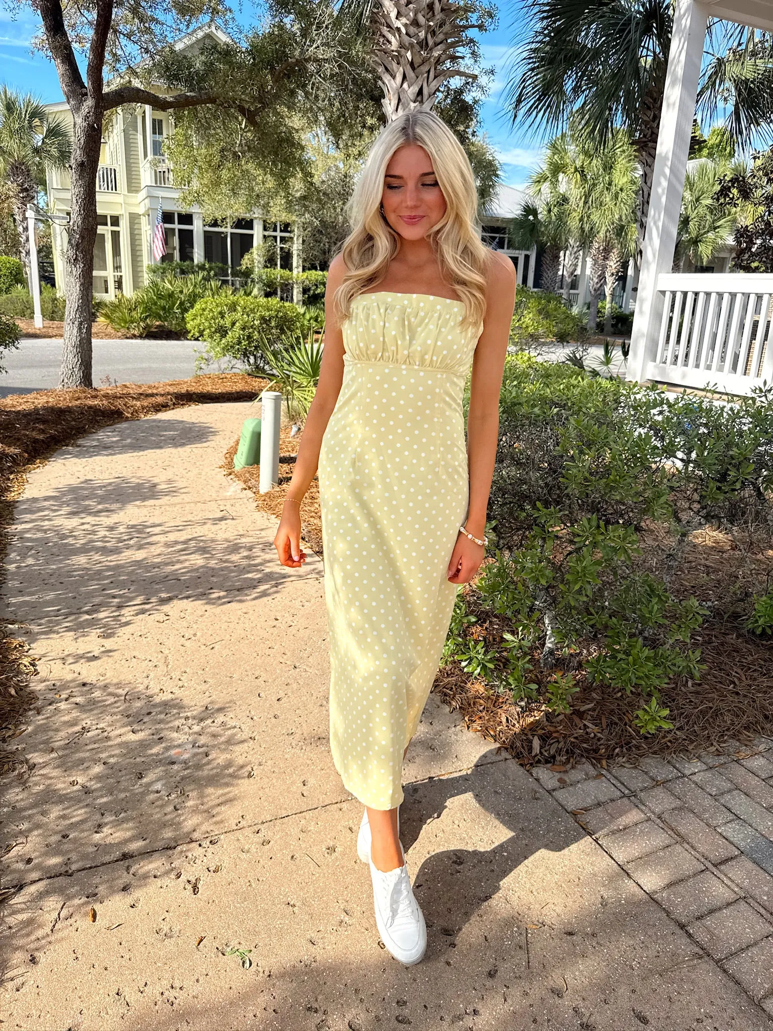 Lovely Little Details Midi Dress sold by Bella Rose boutique product image thumbnail 2