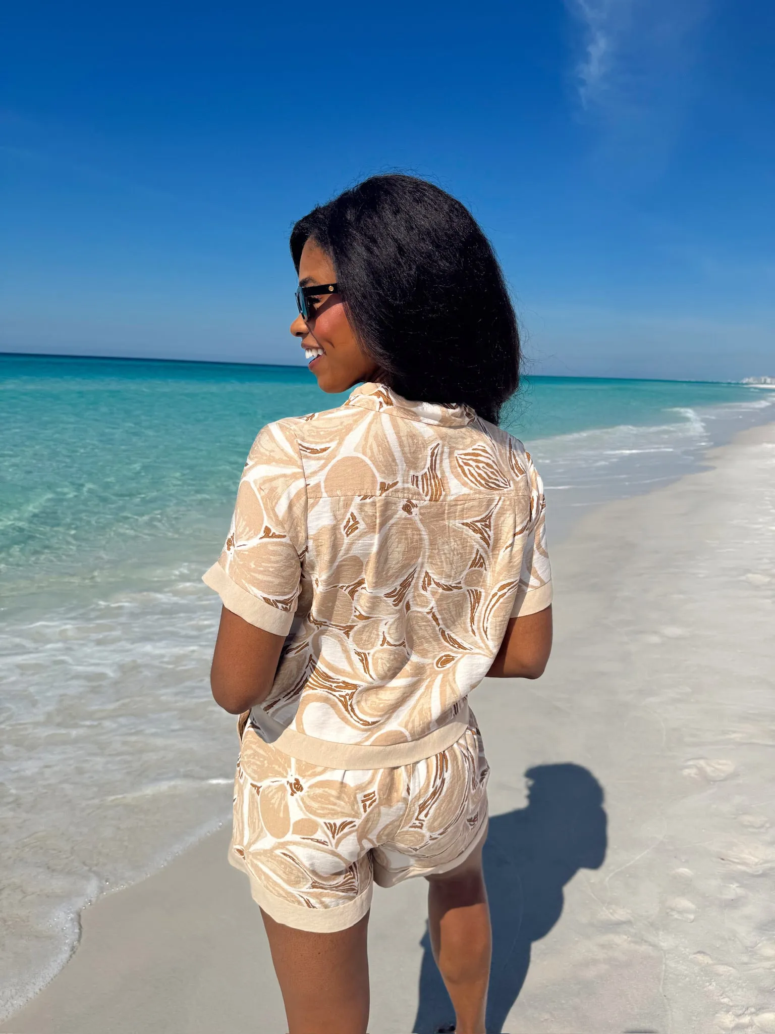 Tropical Oasis Two-Piece Set sold by Bella Rose boutique product image thumbnail 5