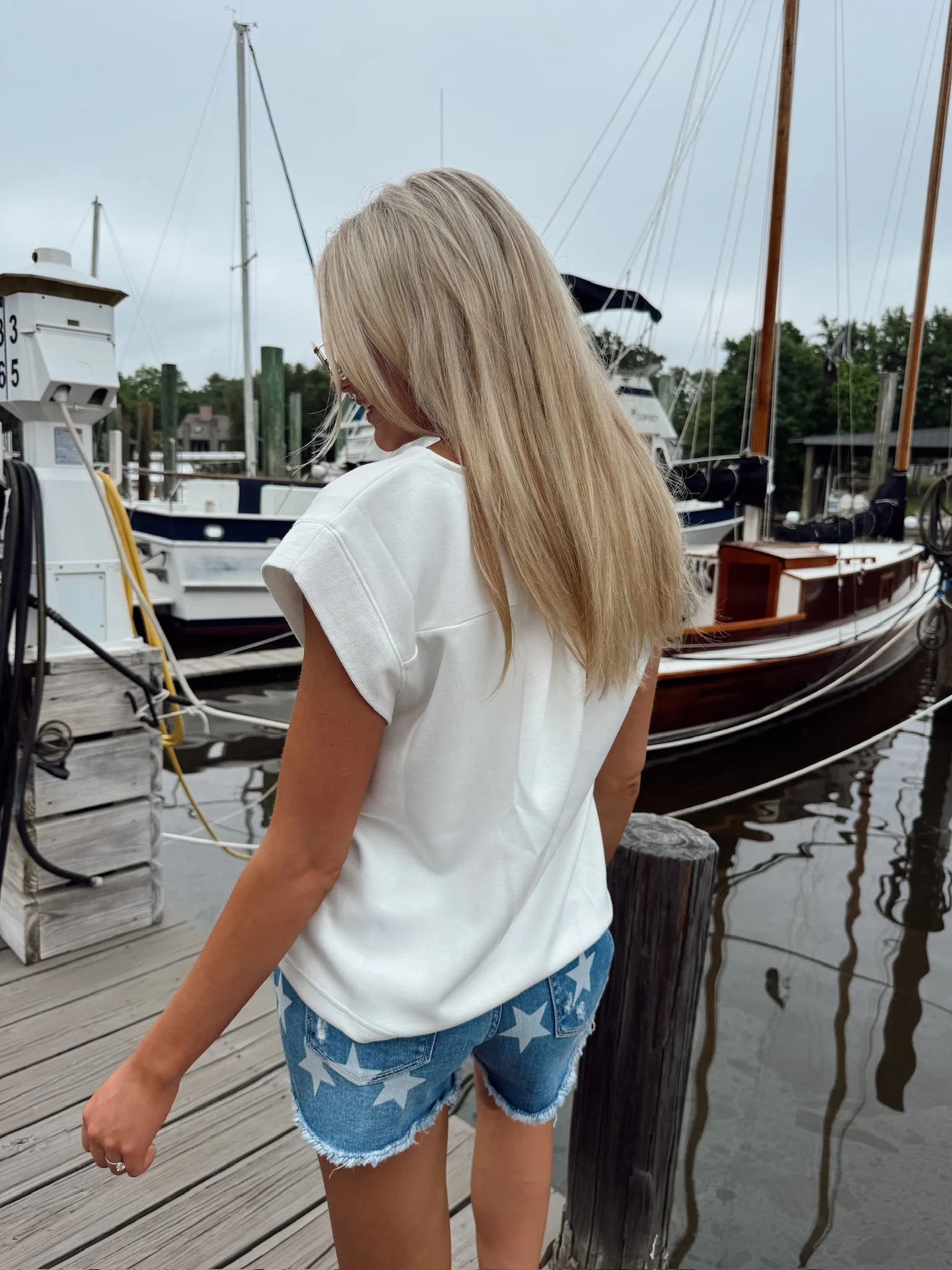Sweet And Simple Top sold by Bella Rose boutique product image thumbnail 4