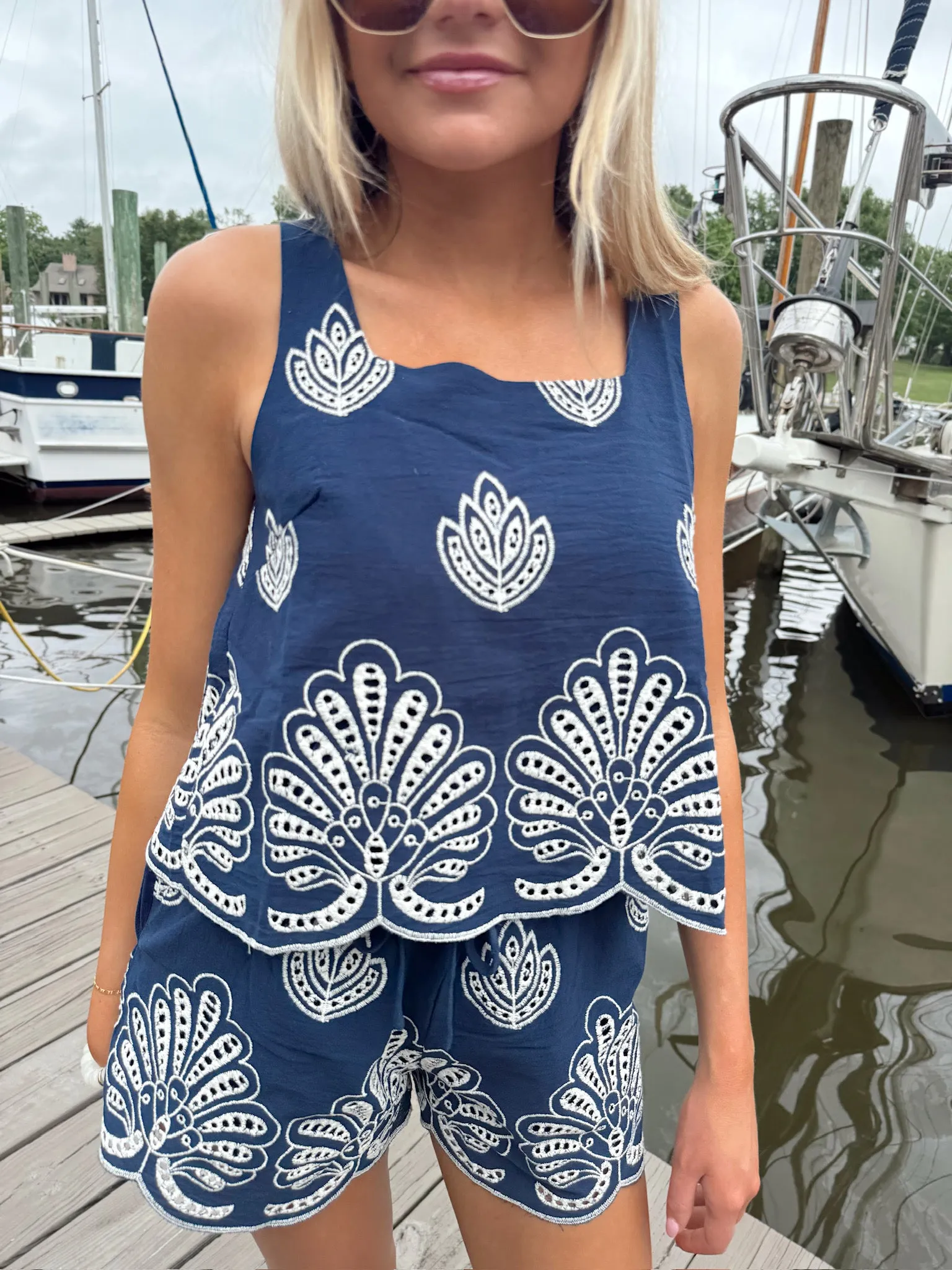 Stitched In Freedom Two-Piece Set sold by Bella Rose boutique product image thumbnail 2