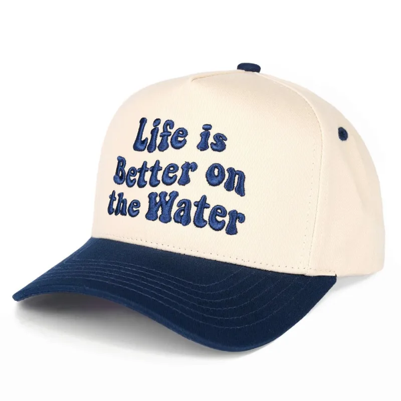 Life Is Better On The Water Hat made by Bella Rose boutique