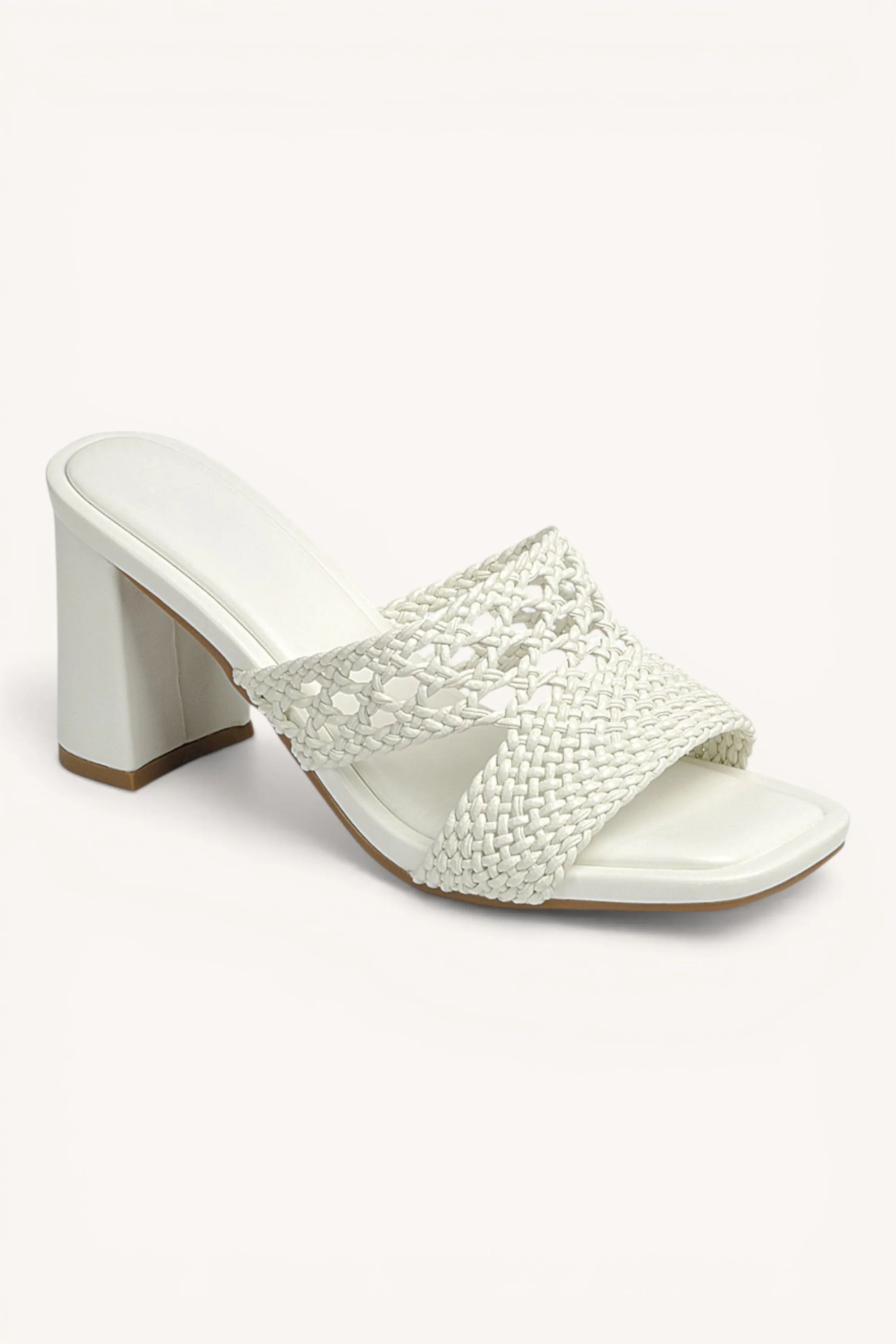 Forever Destiny Woven Block Heels sold by Bella Rose boutique product image thumbnail 3