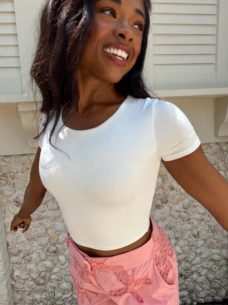Endless Calm Crop Top sold by Bella Rose boutique product image thumbnail 4