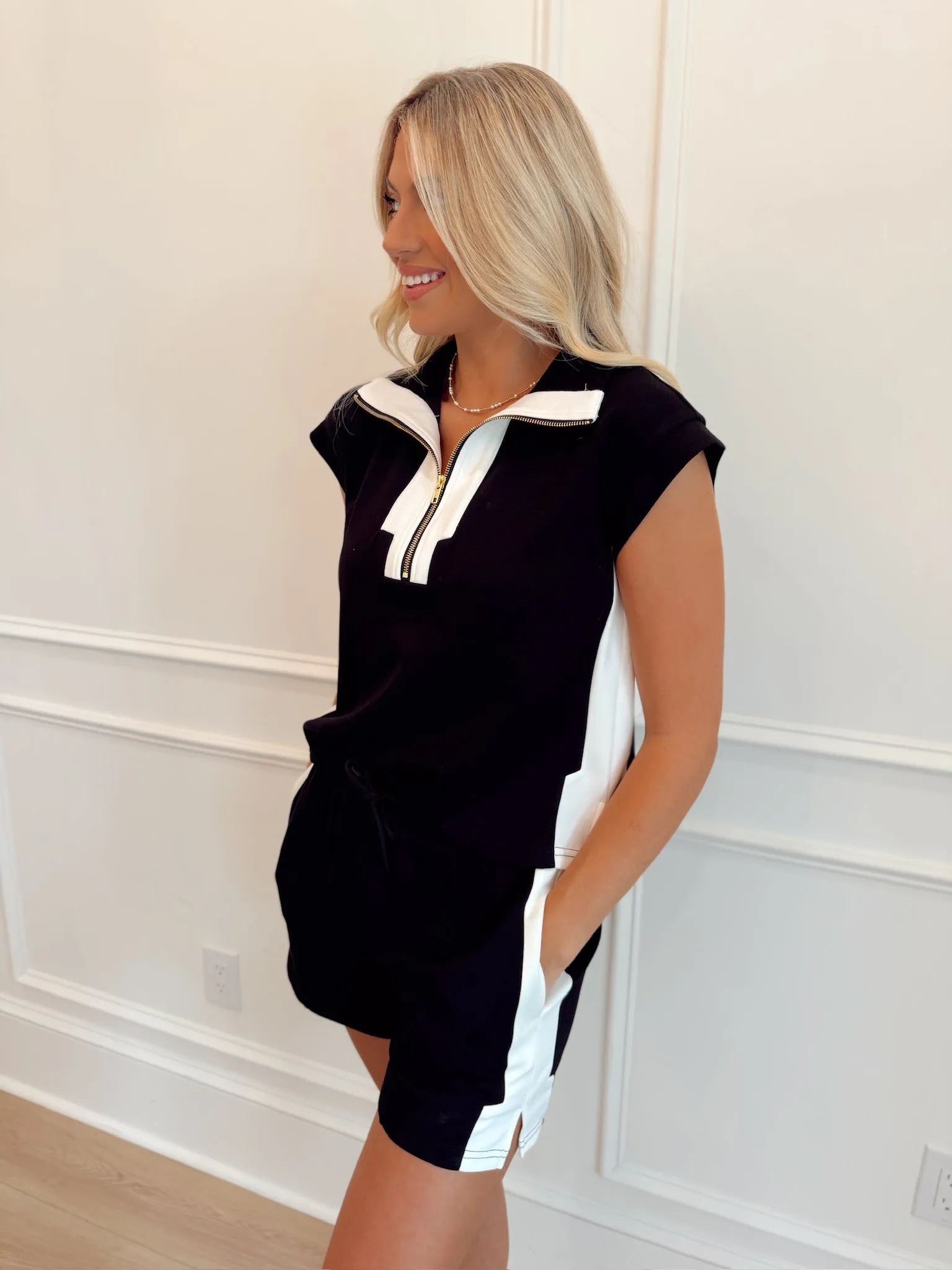 Varsity Muse Two Piece Set sold by Bella Rose boutique product image thumbnail 4