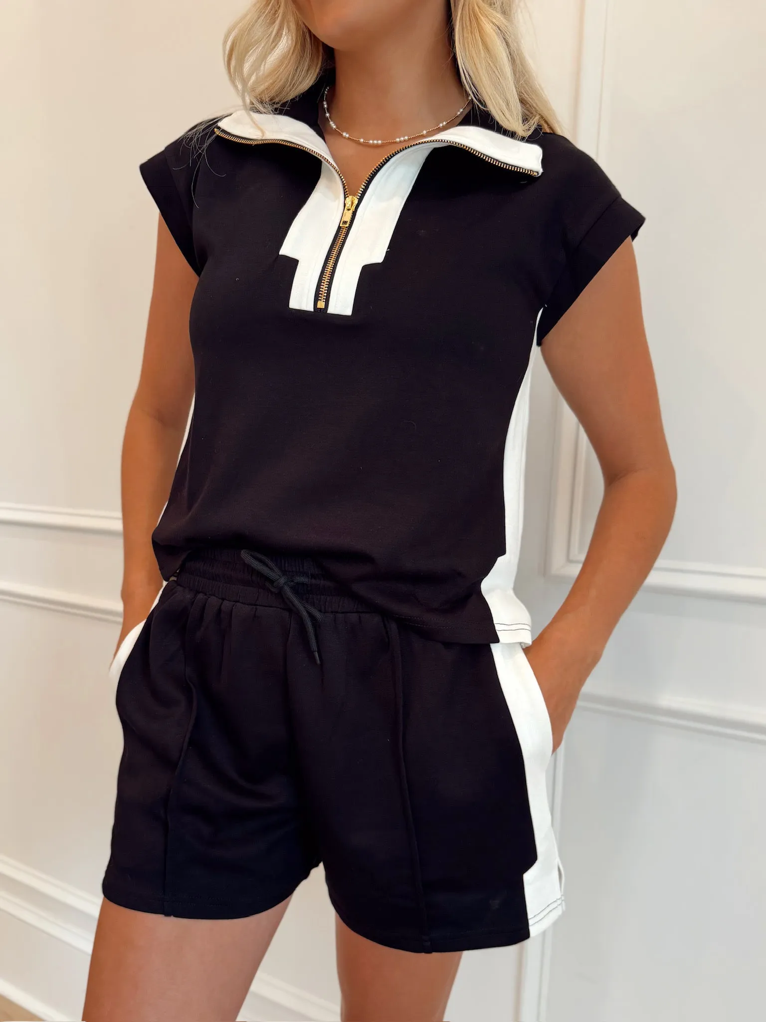 Varsity Muse Two Piece Set sold by Bella Rose boutique product image thumbnail 2