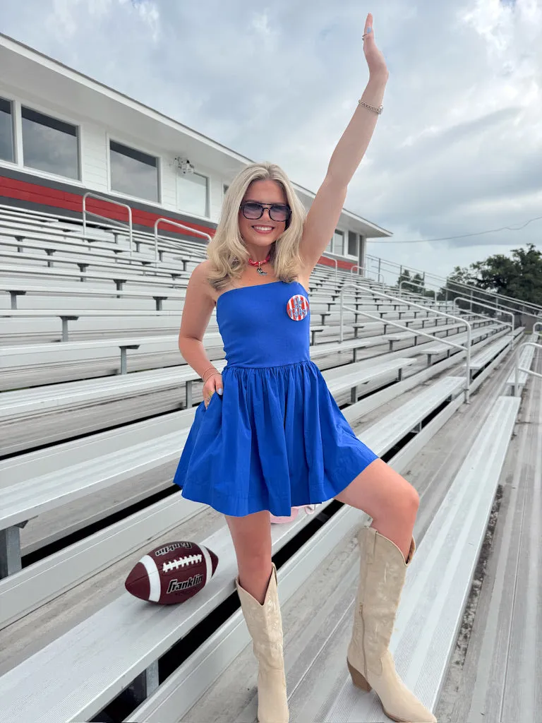Heartbreaker Energy Strapless Mini Dress sold by Bella Rose boutique product image thumbnail 2