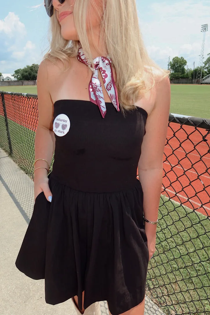 Heartbreaker Energy Strapless Mini Dress sold by Bella Rose boutique product image thumbnail 4