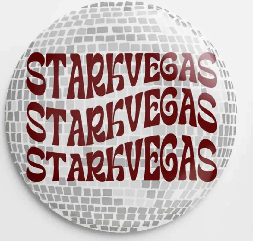 Starkvegas Button made by Bella Rose boutique