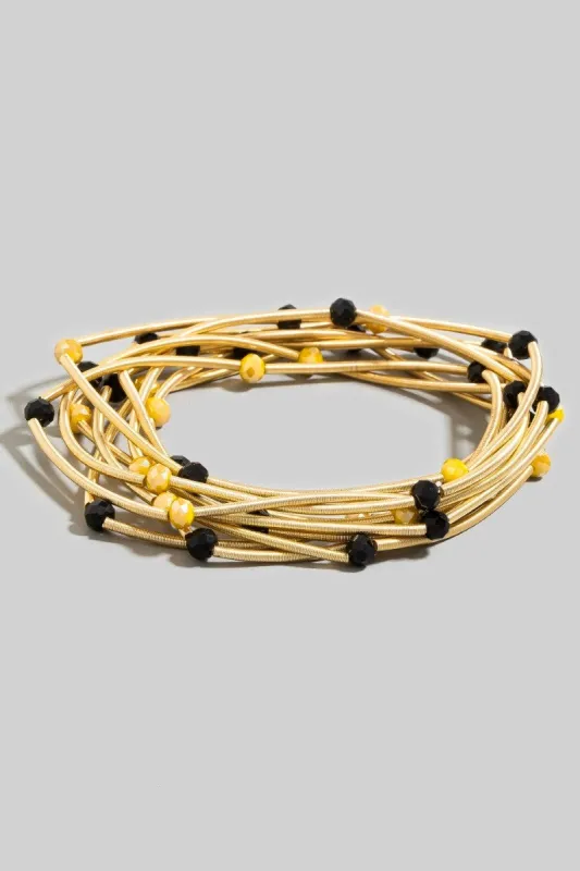Game Day Stretch Bracelet Set made by Fame Accessories