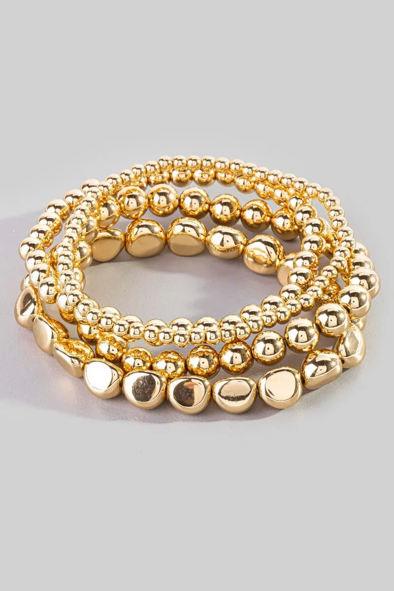 Mixed Bead Bracelet Set sold by Bella Rose boutique product image thumbnail 2