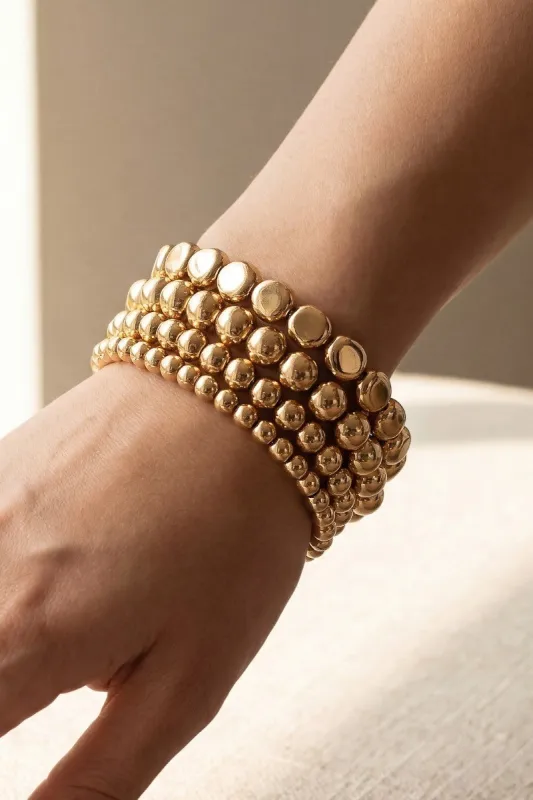 Mixed Bead Bracelet Set made by Fame Accessories
