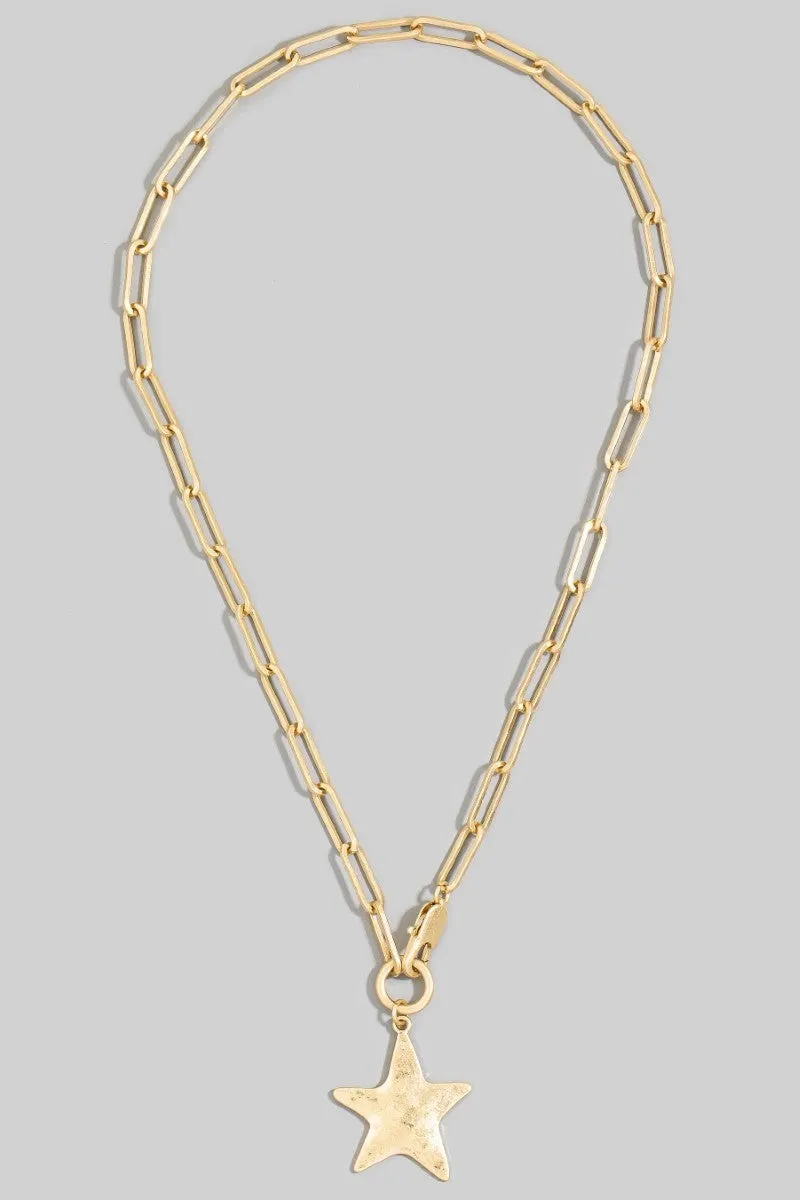Star Pendant Chain Necklace sold by Bella Rose boutique product image thumbnail 3