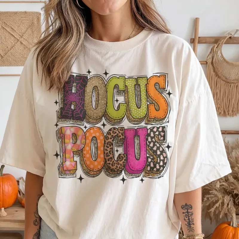 Hocus Pocus Halloween Tee made by Bella Rose boutique