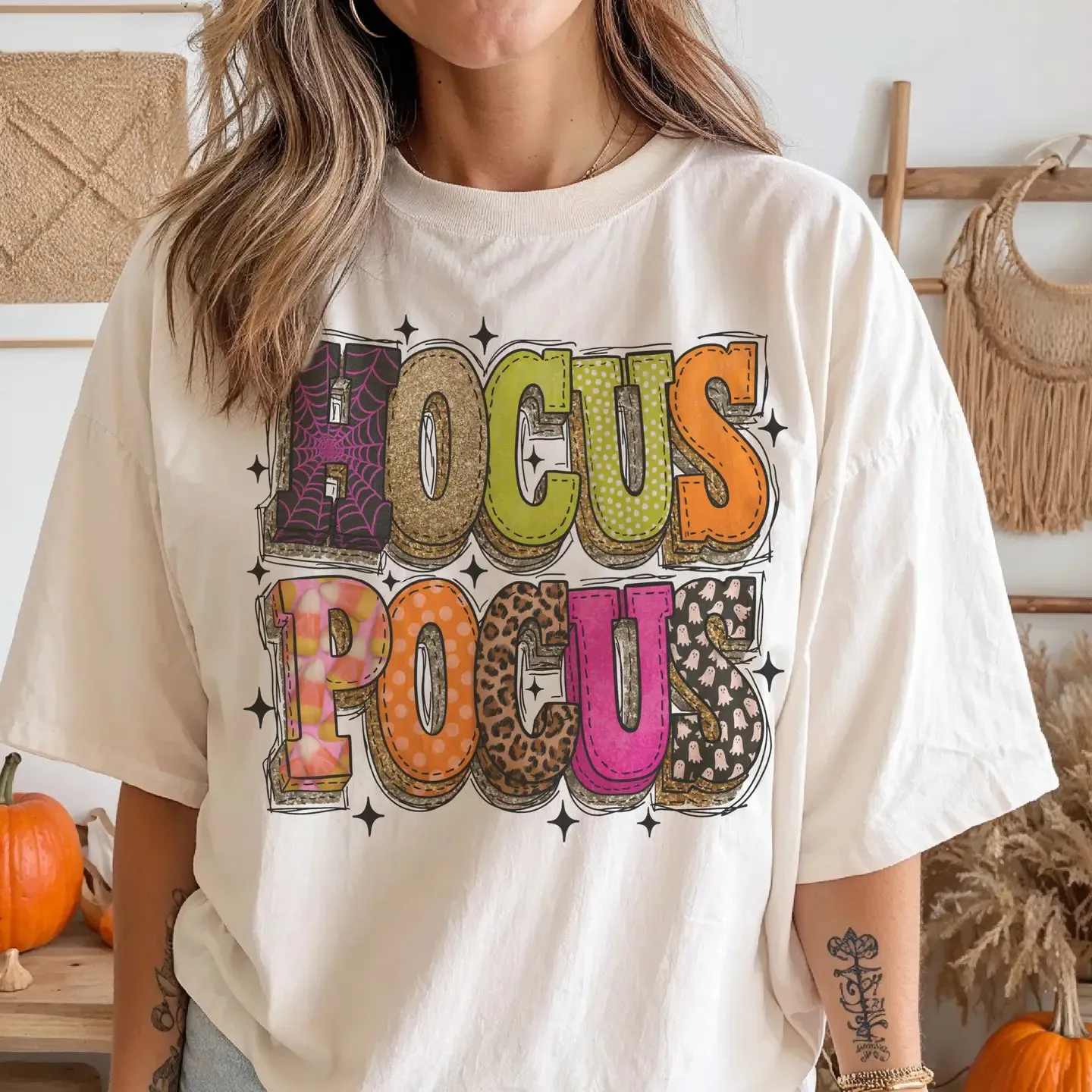 Hocus Pocus Halloween Tee sold by Bella Rose boutique