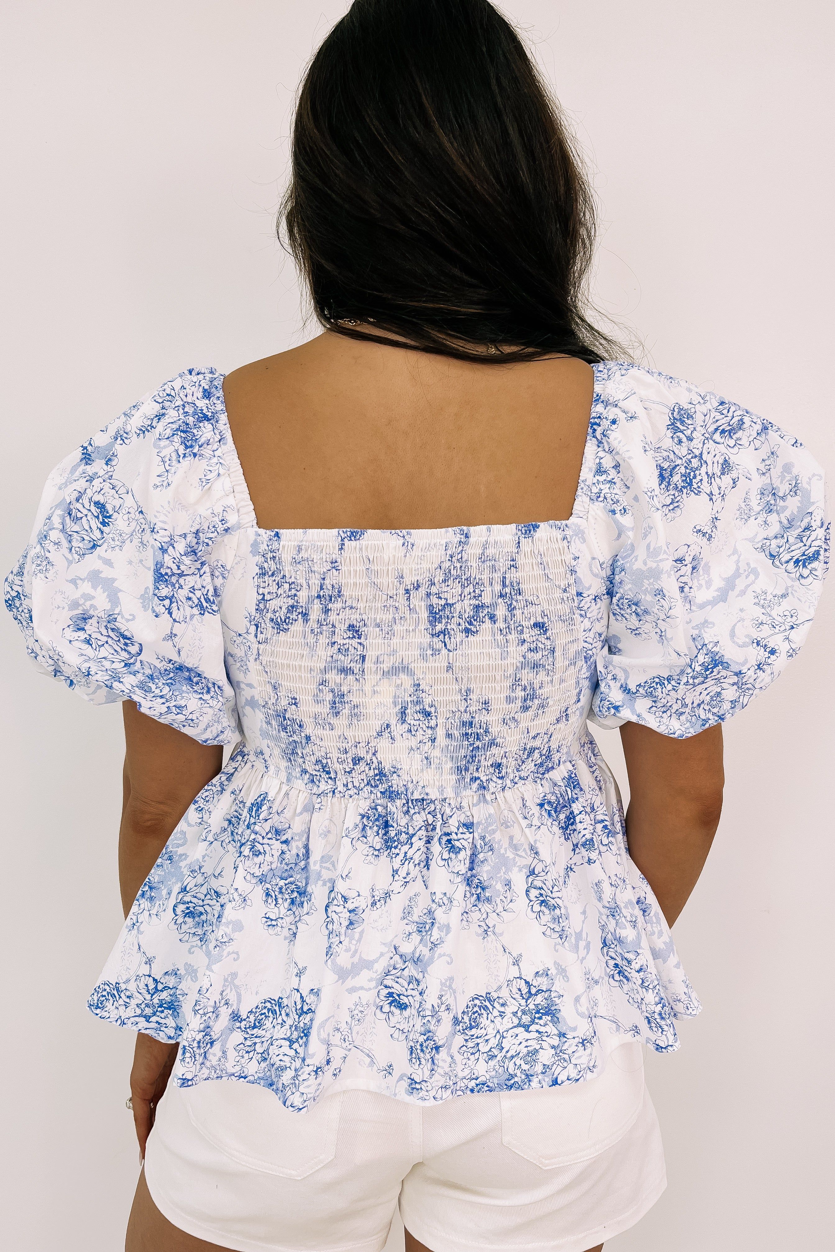 Sweetly Surprised Floral Top sold by Bella Rose boutique product image thumbnail 5