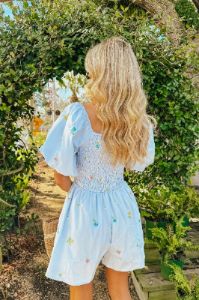 Light Up My Life Romper sold by Bella Rose boutique