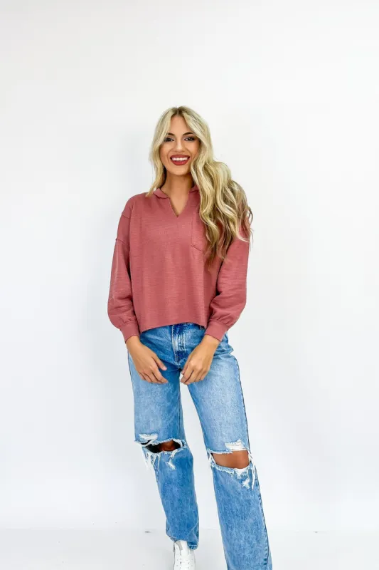 Stress Free Top sold by Bella Rose boutique