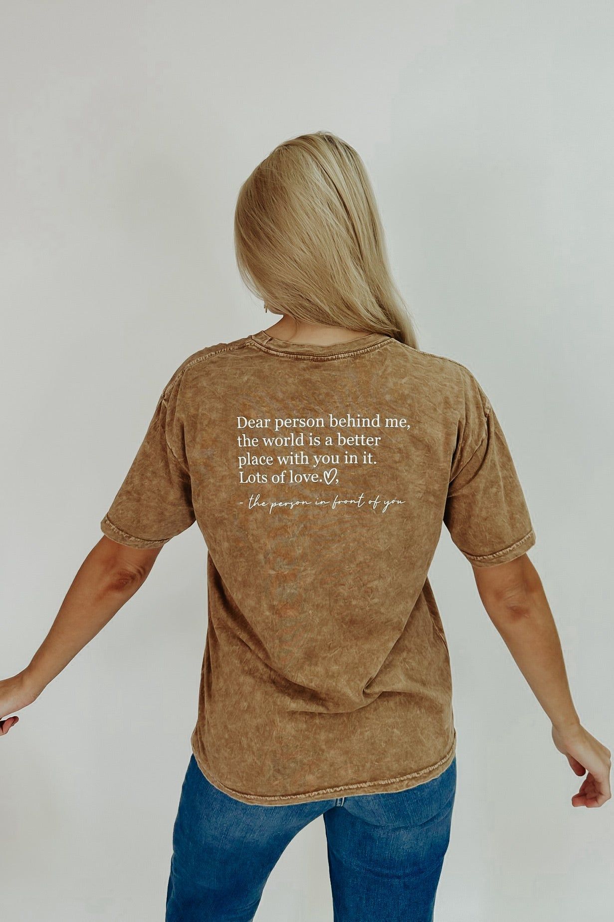 Dear Person Behind Me Graphic Tee sold by Bella Rose boutique product image thumbnail 2