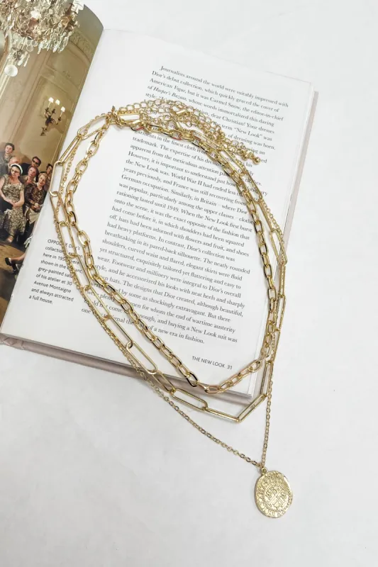 Self Care 3 Piece Necklace Set sold by Bella Rose boutique