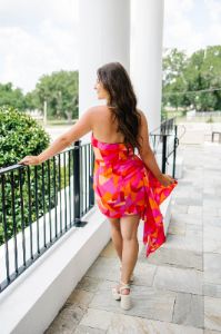 Colorfully Brilliant Strapless Dress sold by Bella Rose boutique