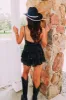 Risky Business Sequin Romper sold by Bella Rose boutique