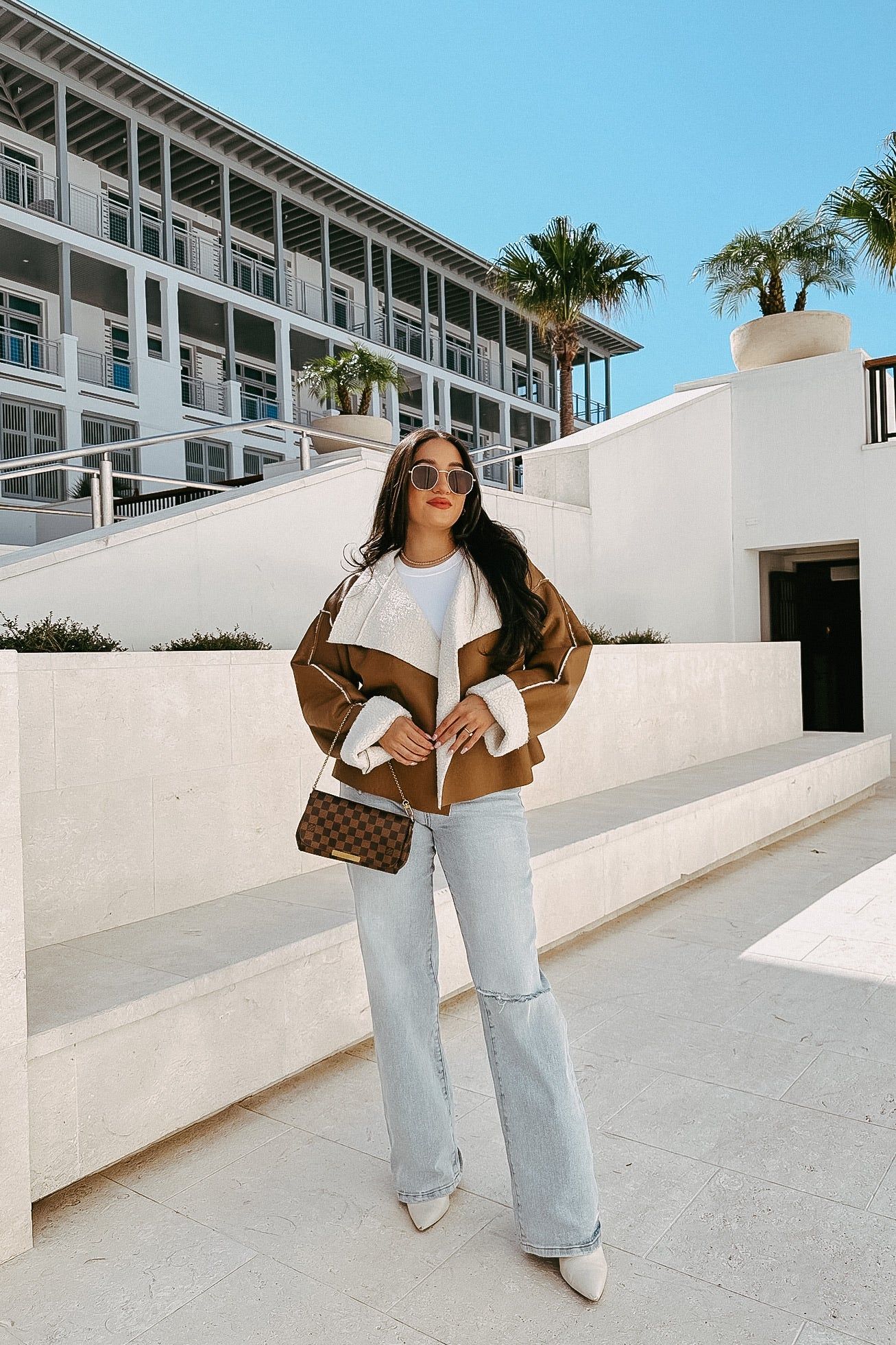 Amelia Aviator Jacket sold by Bella Rose boutique