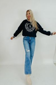"A" For Athletic Department Sweatshirt sold by Bella Rose boutique