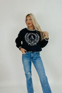 "A" For Athletic Department Sweatshirt sold by Bella Rose boutique