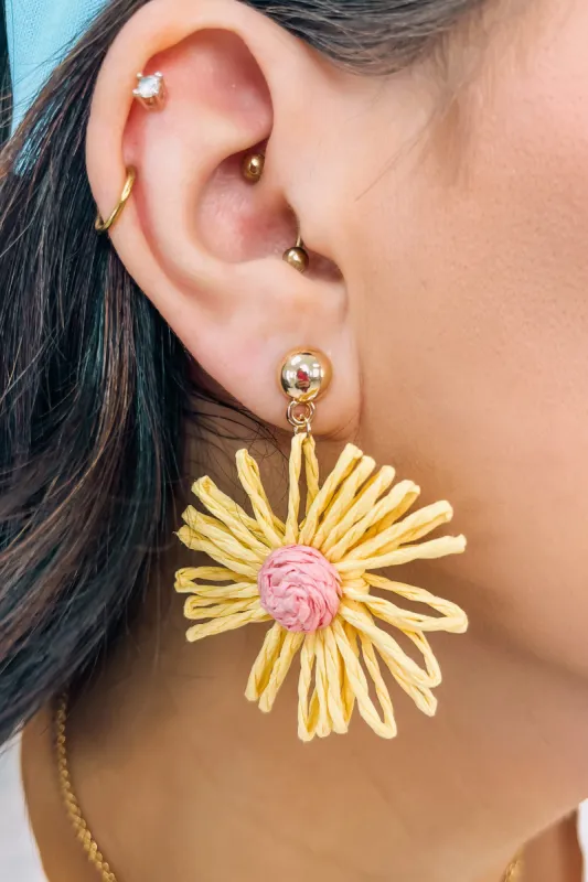 Flower Blooms Dangle Earrings sold by Bella Rose boutique