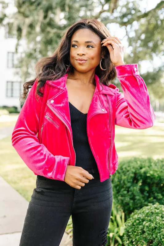 Treated Like Gold Velour Moto Jacket (LAST ONE - SIZE SMALL) sold by Bella Rose boutique
