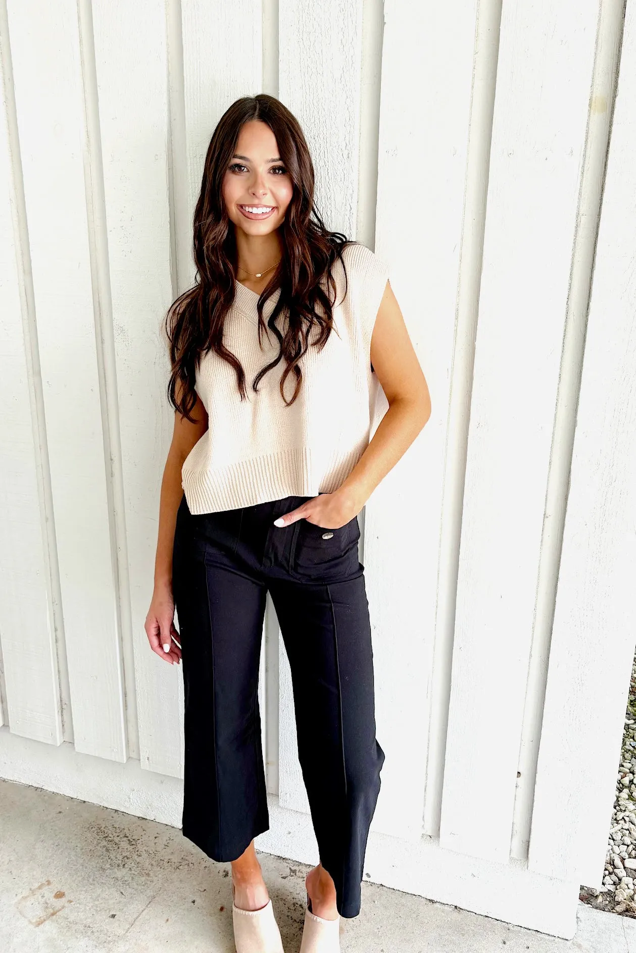 Busy Babe Woven Pants sold by Bella Rose boutique