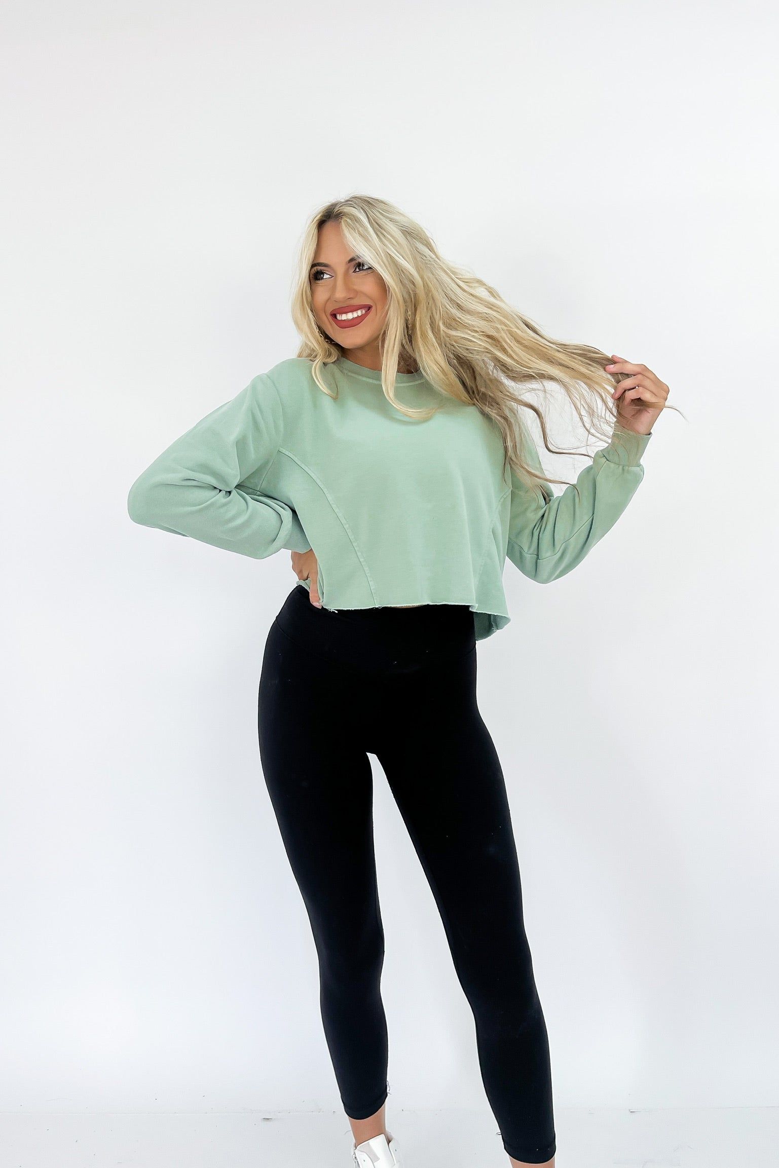 Toasty Babe Crop Top sold by Bella Rose boutique product image thumbnail 4