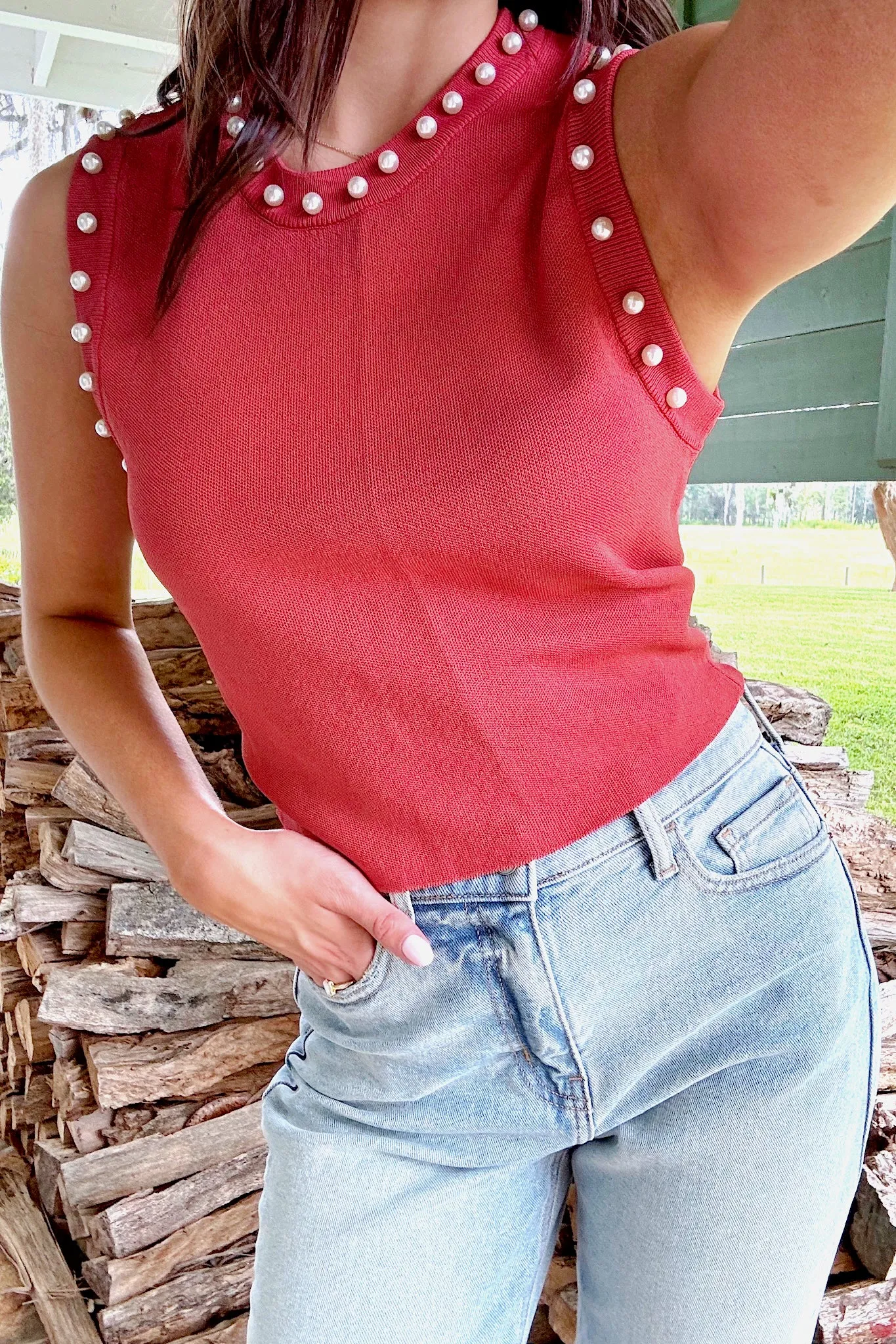 Keep Things Classy Crop Top sold by Bella Rose boutique product image thumbnail 2