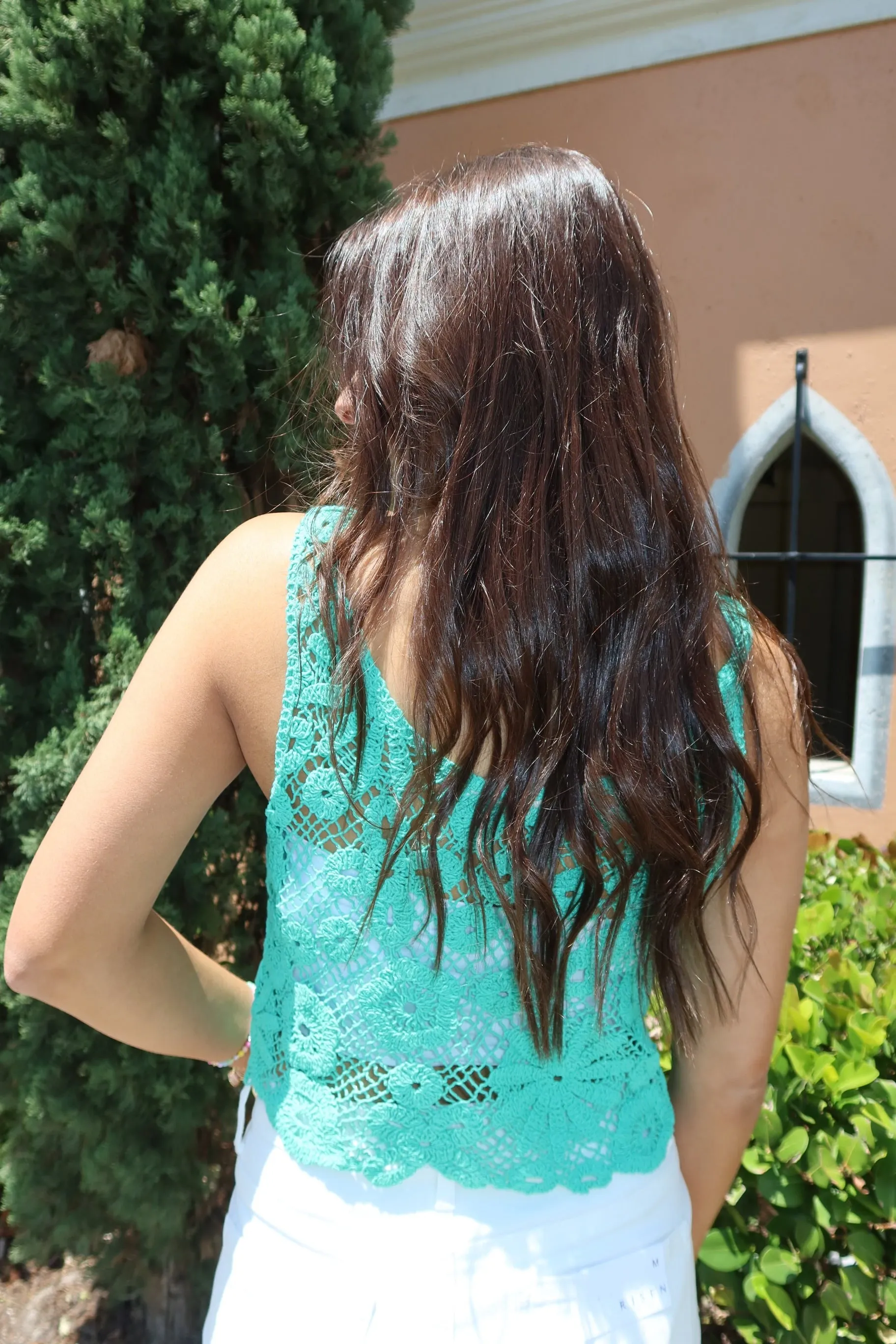 Summer Bliss Crochet Top sold by Bella Rose boutique product image thumbnail 4