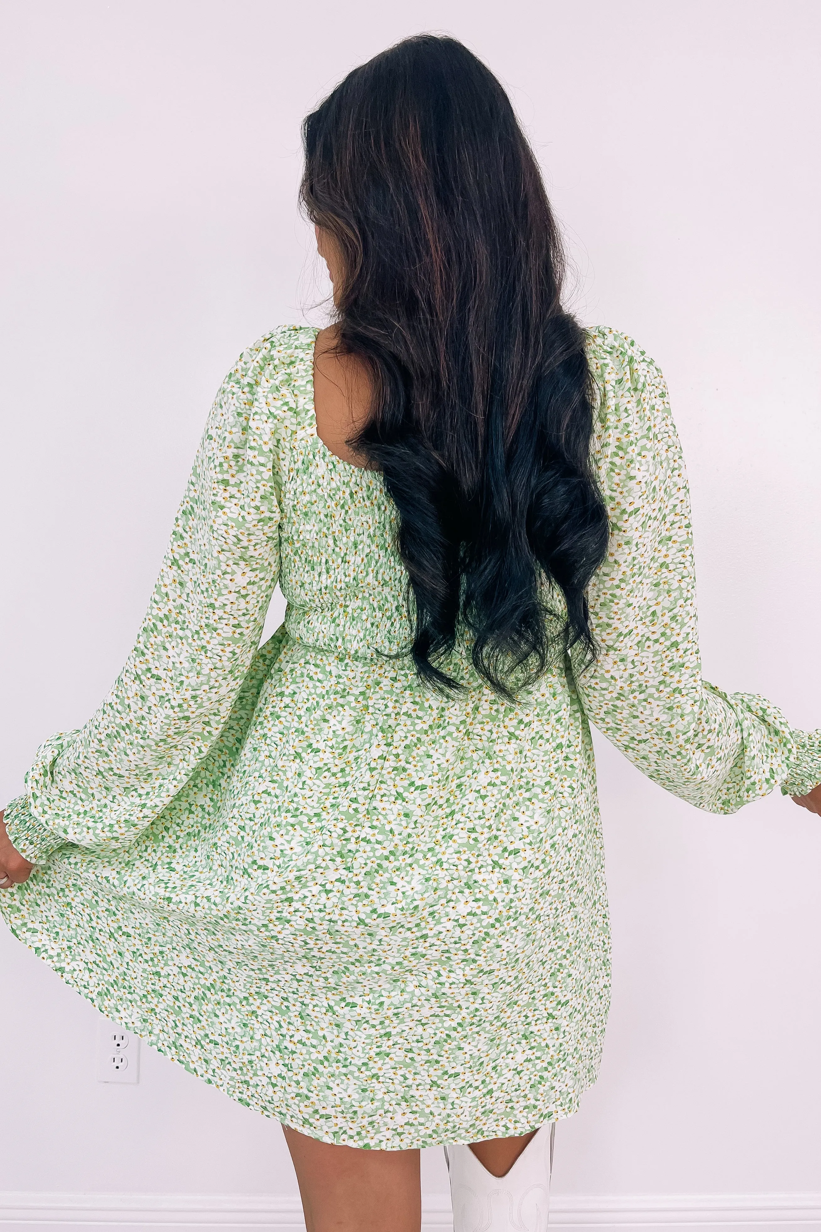 Sweet Surprise Floral Dress sold by Bella Rose boutique product image thumbnail 4