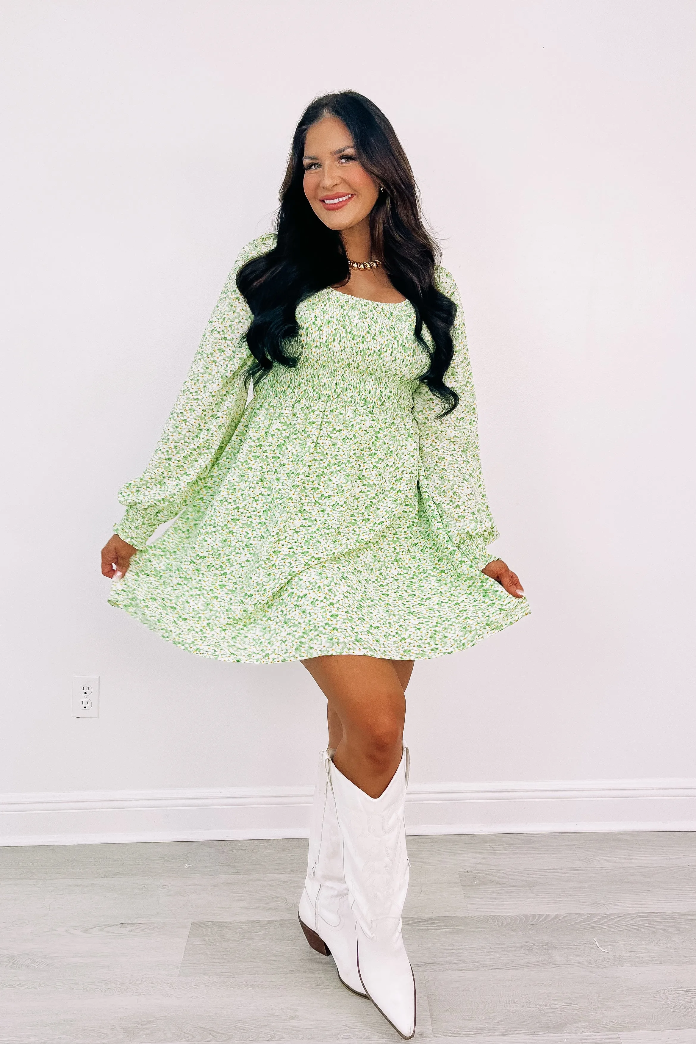 Sweet Surprise Floral Dress sold by Bella Rose boutique product image thumbnail 2