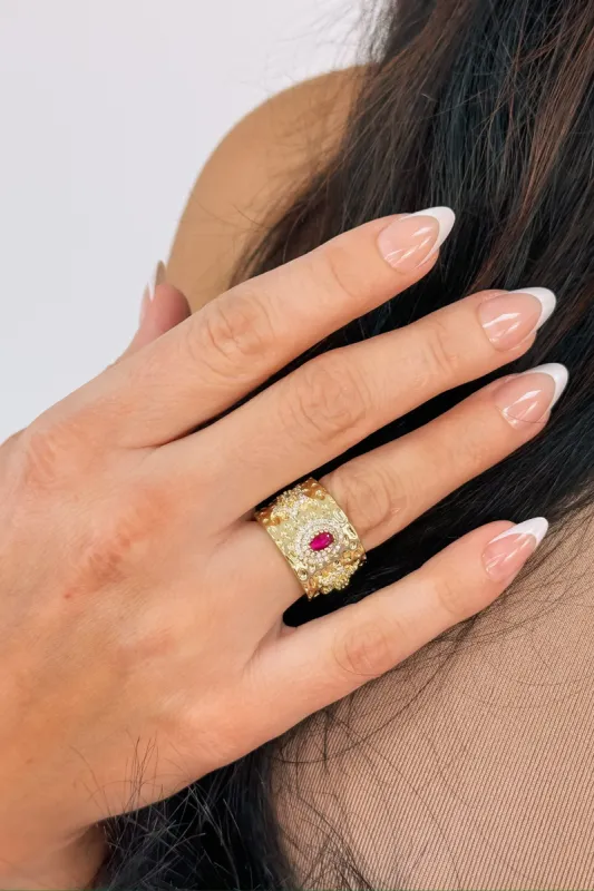 Sign Of Power Vintage Ring sold by Bella Rose boutique