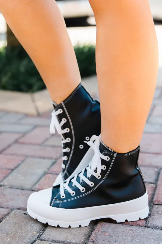 Embrace The Joy Platform Sneakers sold by Bella Rose boutique