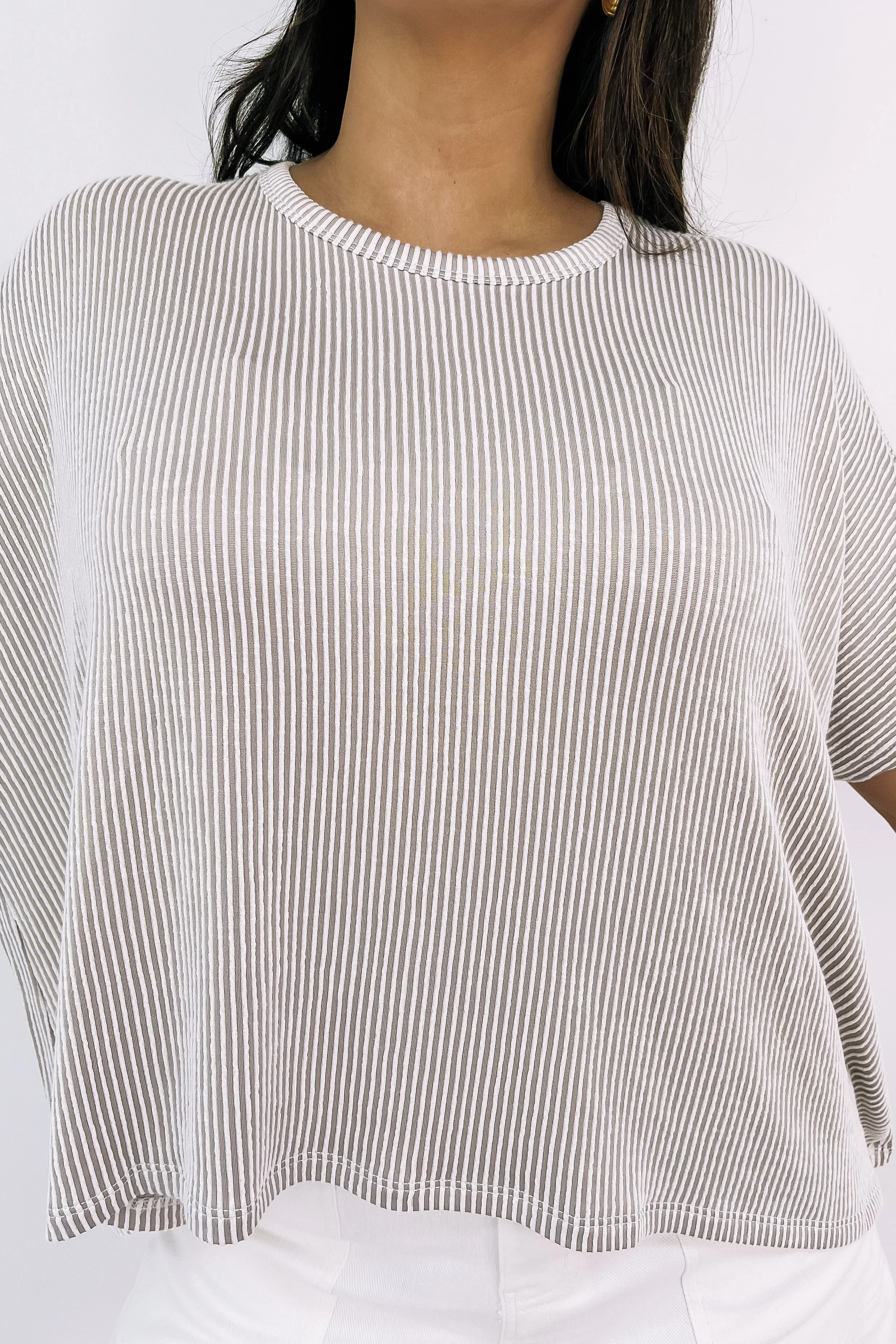 RESTOCK: On To Simpler Times Ribbed Top sold by Bella Rose boutique product image thumbnail 4