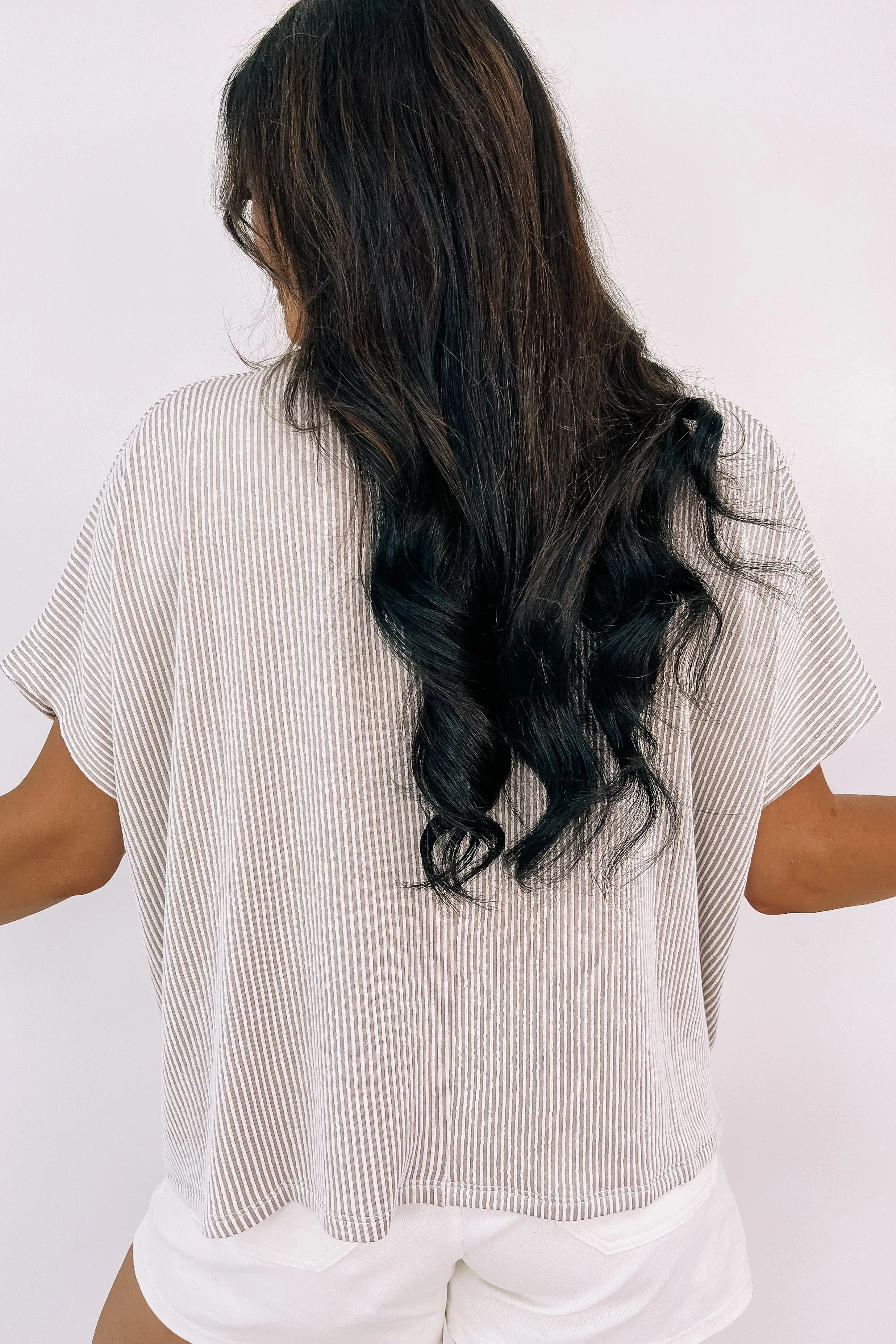 RESTOCK: On To Simpler Times Ribbed Top sold by Bella Rose boutique product image thumbnail 5