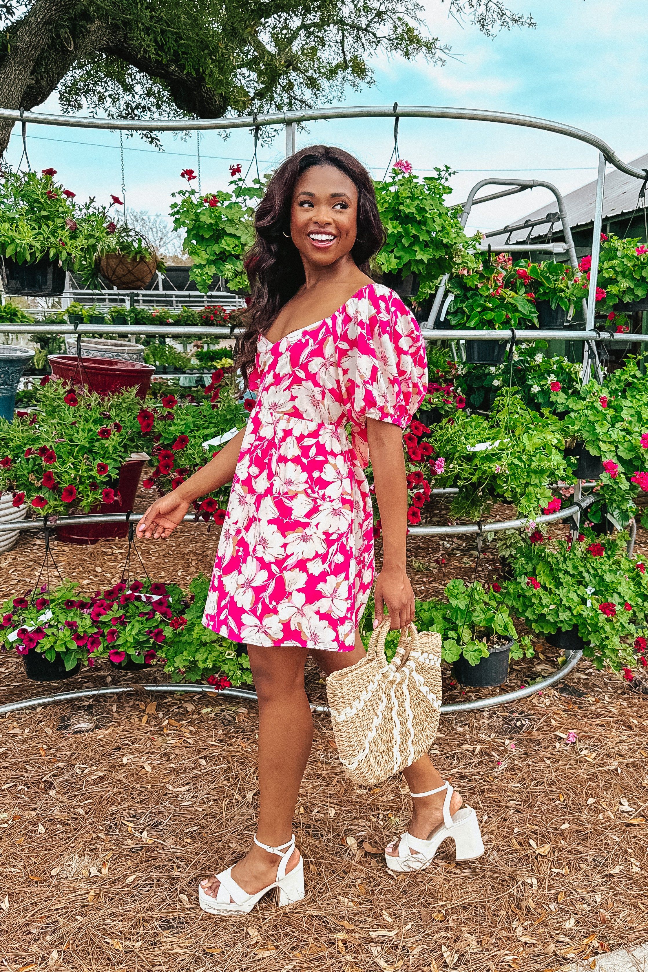 Petal Perfection Floral Dress sold by Bella Rose boutique product image thumbnail 2