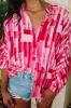 Abstract Artist Print Dolman Top( LAST ONE - SIZE LARGE) sold by Bella Rose boutique