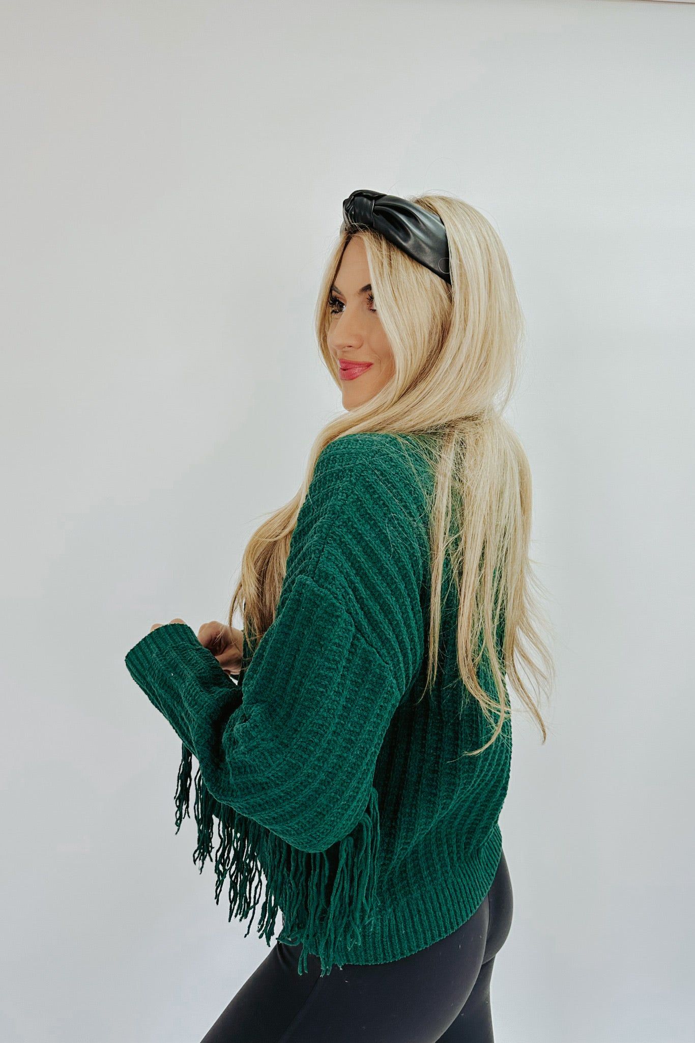 Definitely Not Average Fringe Sweater sold by Bella Rose boutique product image thumbnail 3