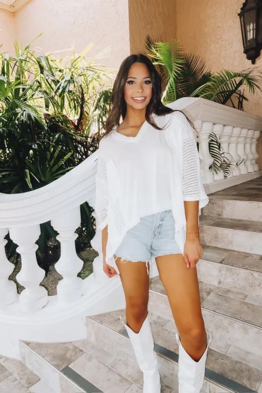 My Latest Crush Oversized Top sold by Bella Rose boutique