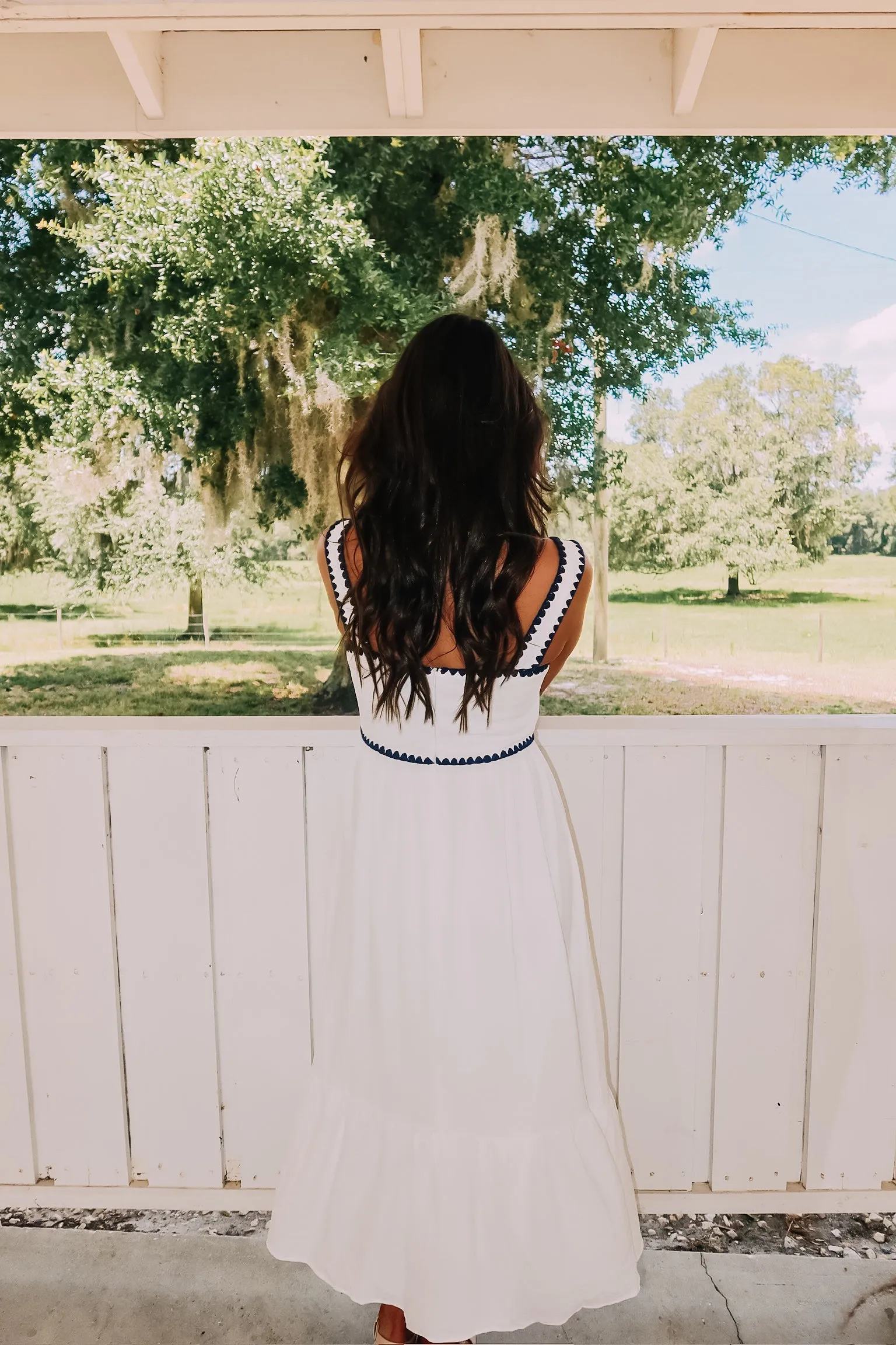 Stay And Chat Midi Dress sold by Bella Rose boutique product image thumbnail 4