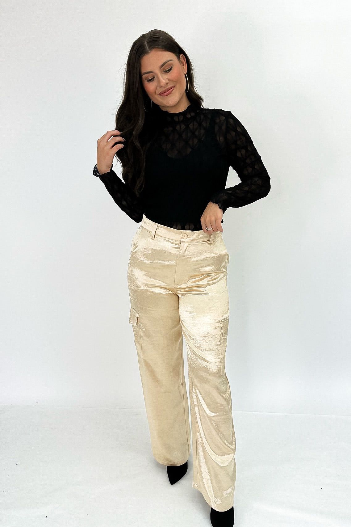 Astounding Always Sheer Top sold by Bella Rose boutique product image thumbnail 5