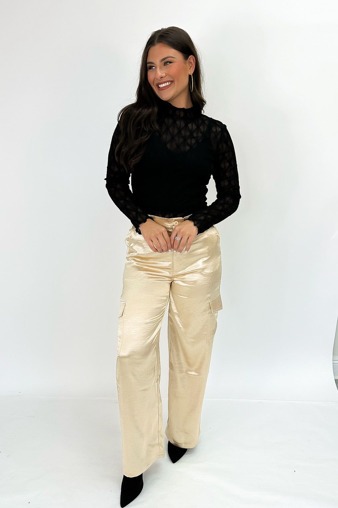 Astounding Always Sheer Top sold by Bella Rose boutique product image thumbnail 3