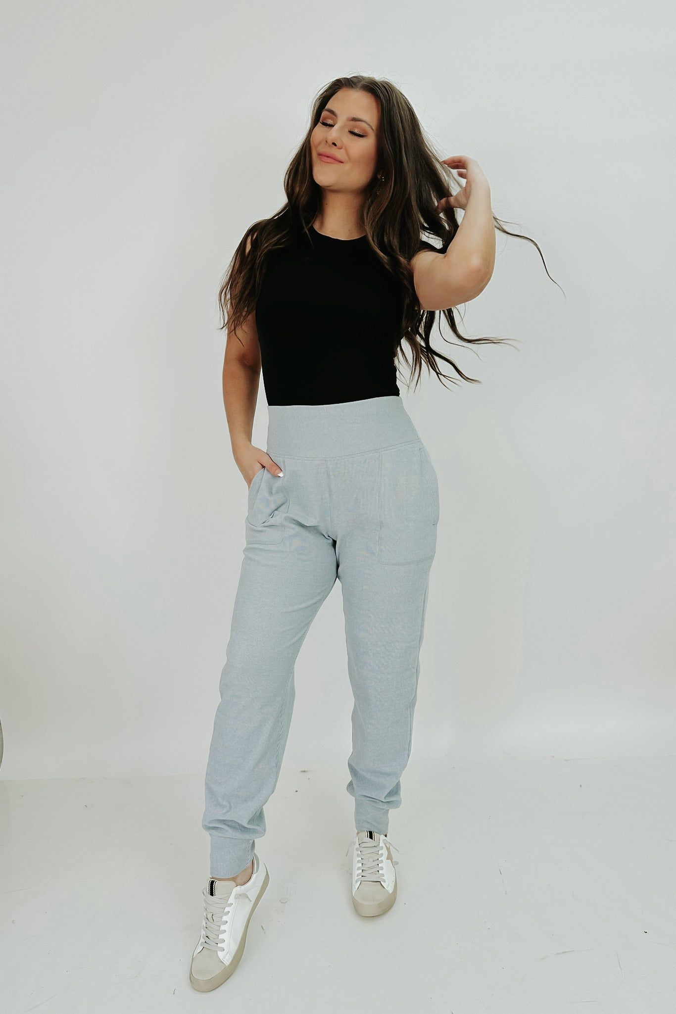 Keeping It Laid-Back Brushed Joggers sold by Bella Rose boutique